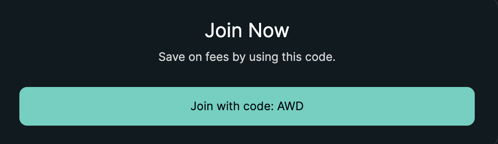 Código de referido Hyperliquid AWD verificado en app.hyperliquid.xyz
